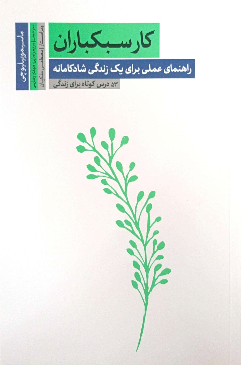 کار سبکباران (راهنمای عملی برای یک زندگی شادکامه، ۵۳ درس کوتاه برای زندگی)